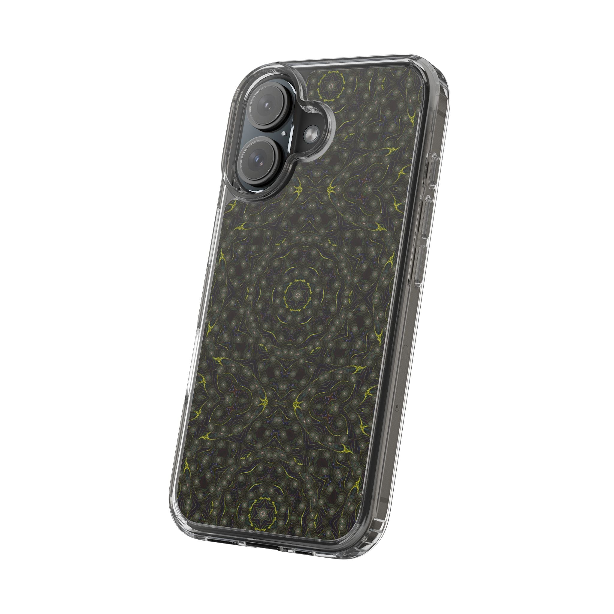 iPhone 16 Clear Case – P5 Kaleidoscopic No.2