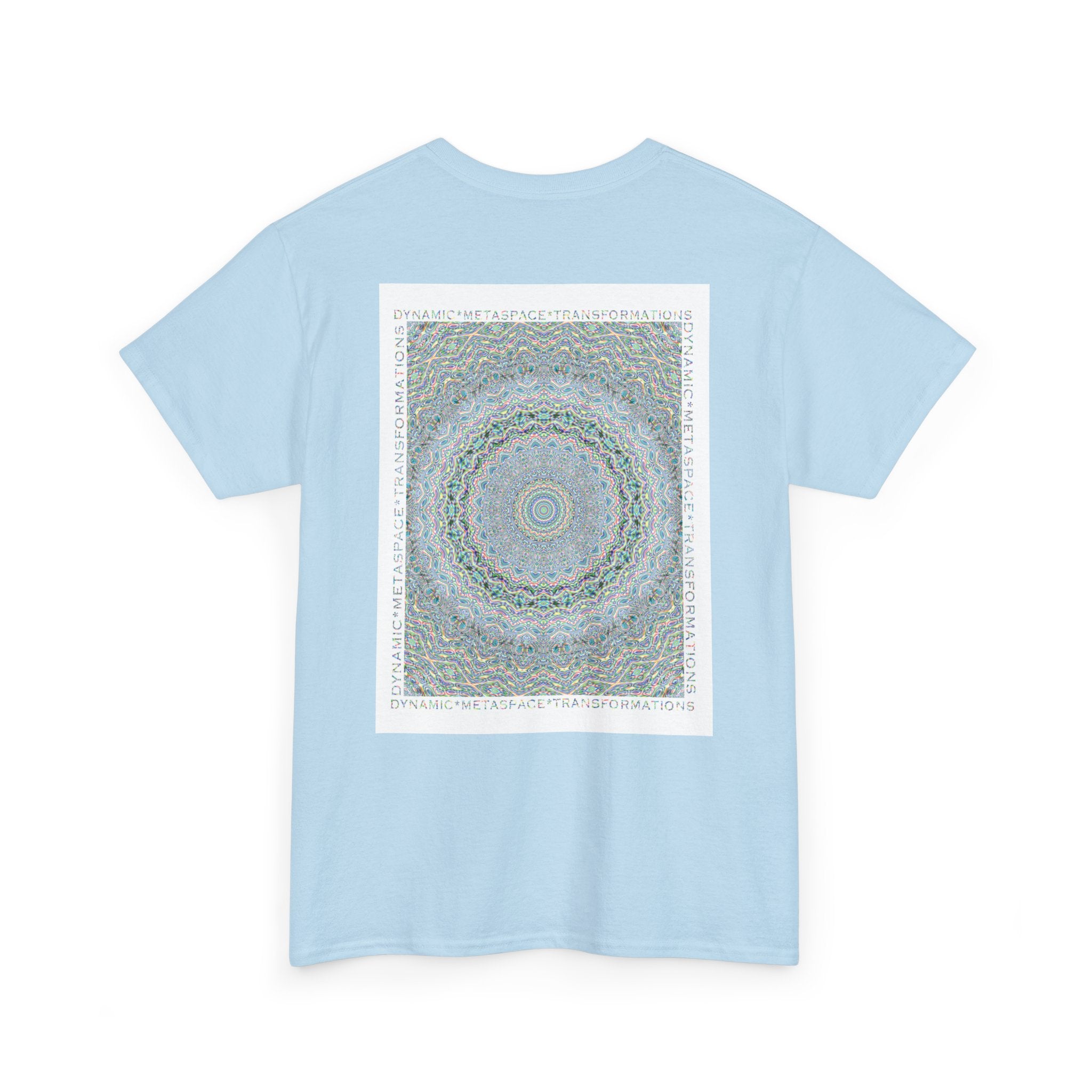Unisex Heavy Cotton Tee (Back) - DMT Seer No.4