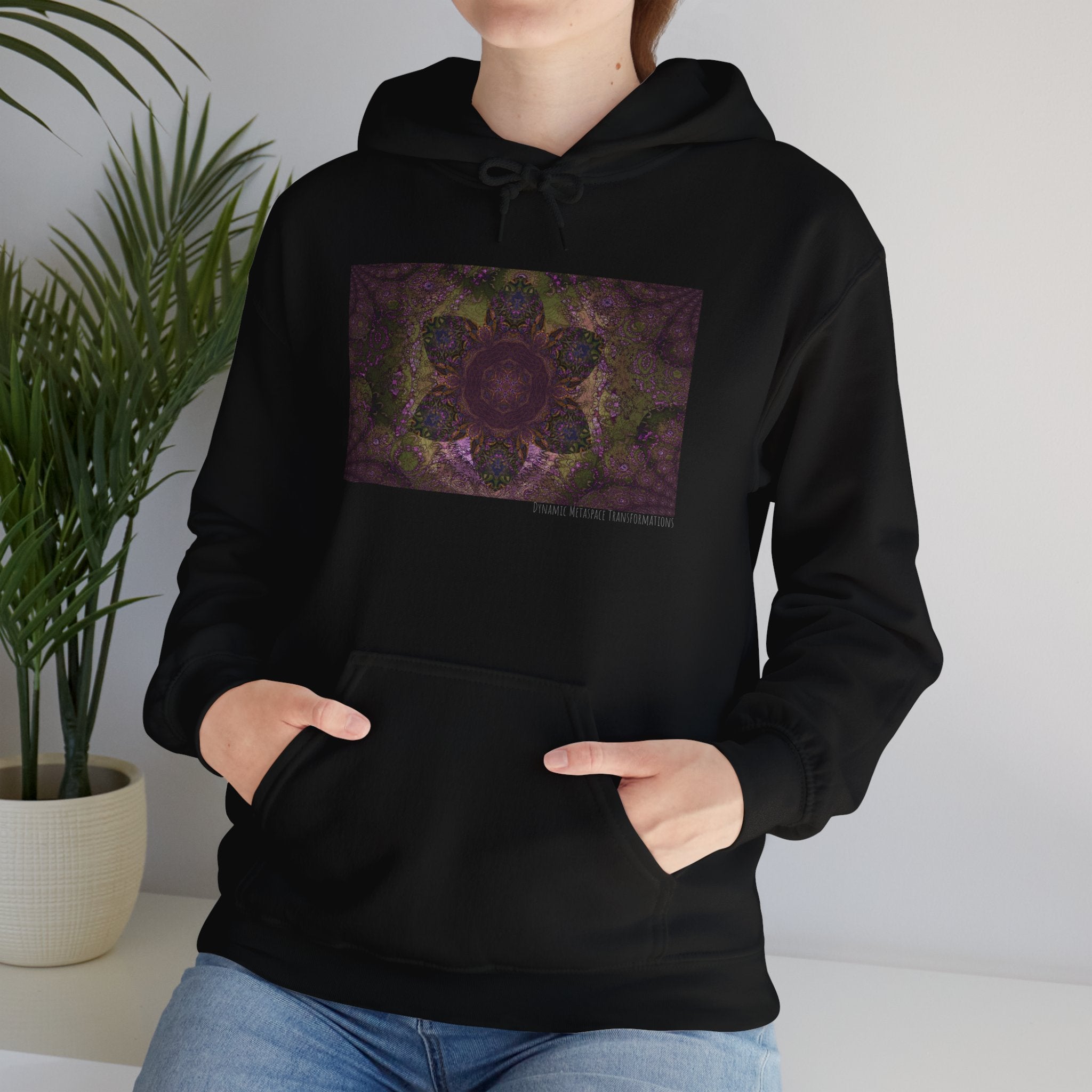 Unisex Heavy Blend™ Hooded Sweatshirt - Love Light Flowers No.L8LM3
