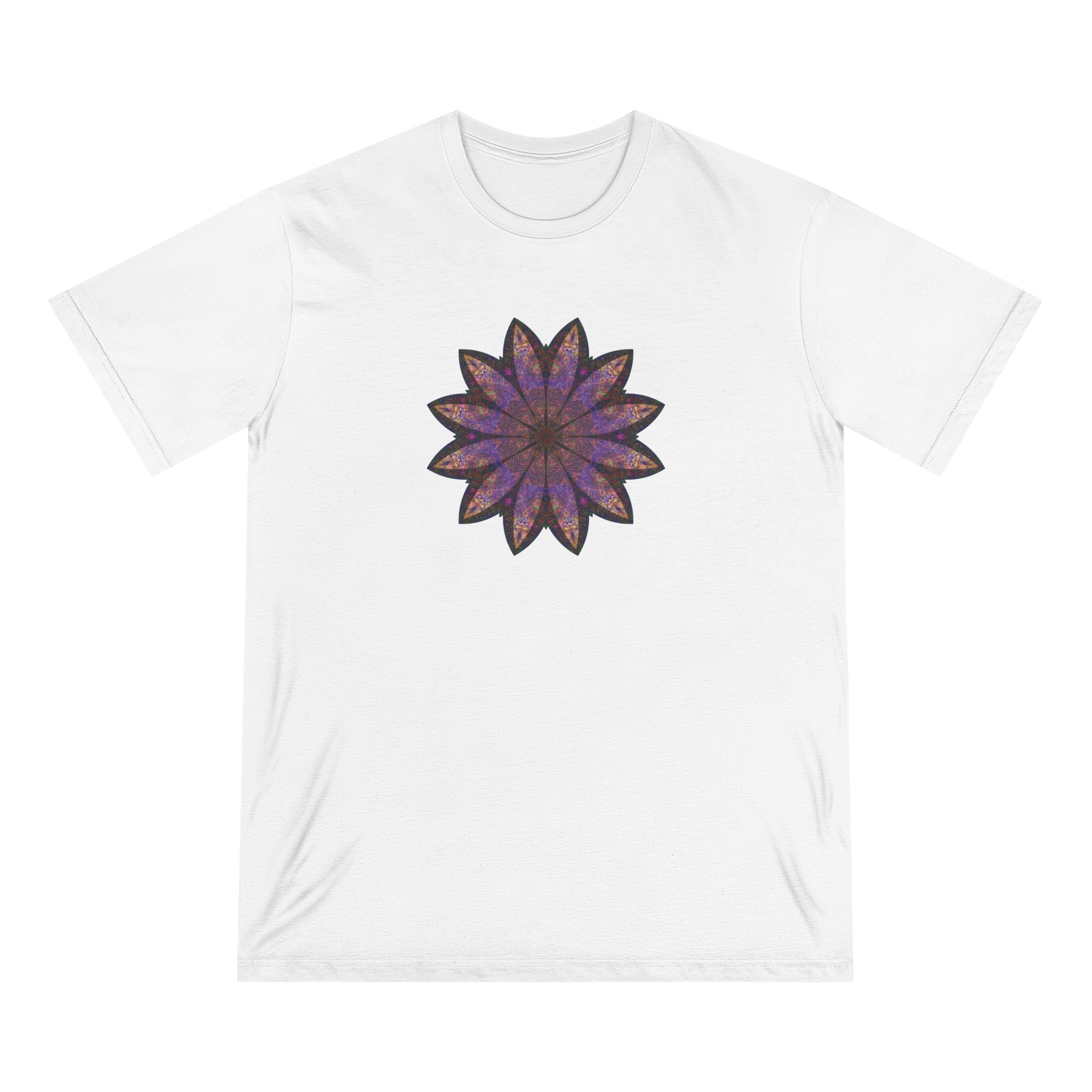 Organic Staple T-shirt - Love Light Mandalas No.23