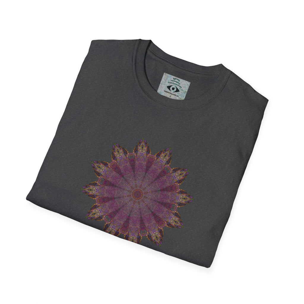 Unisex Softstyle T-Shirt - Love Light Mandalas No.6