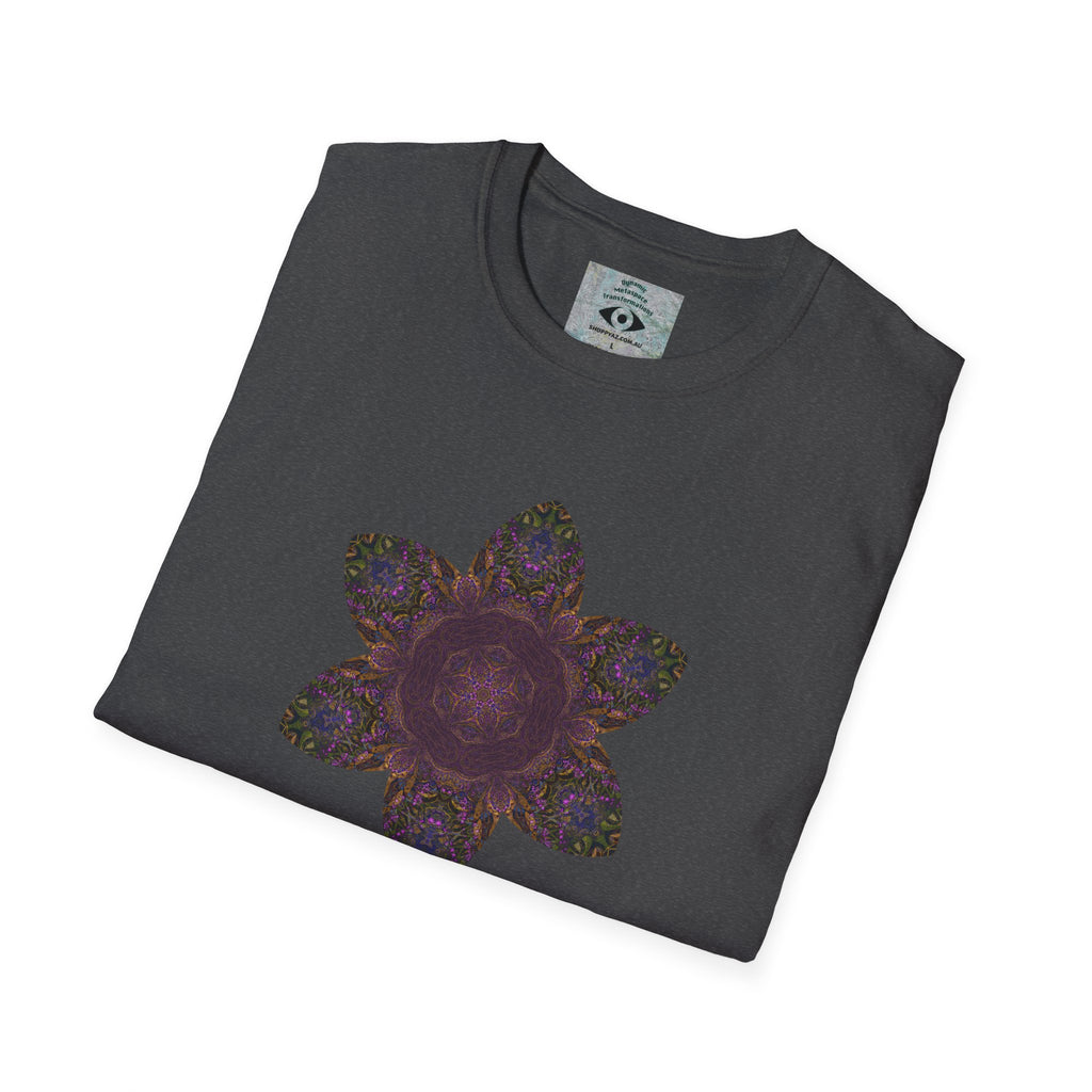Unisex Softstyle T-Shirt - Love Light Mandalas No.3