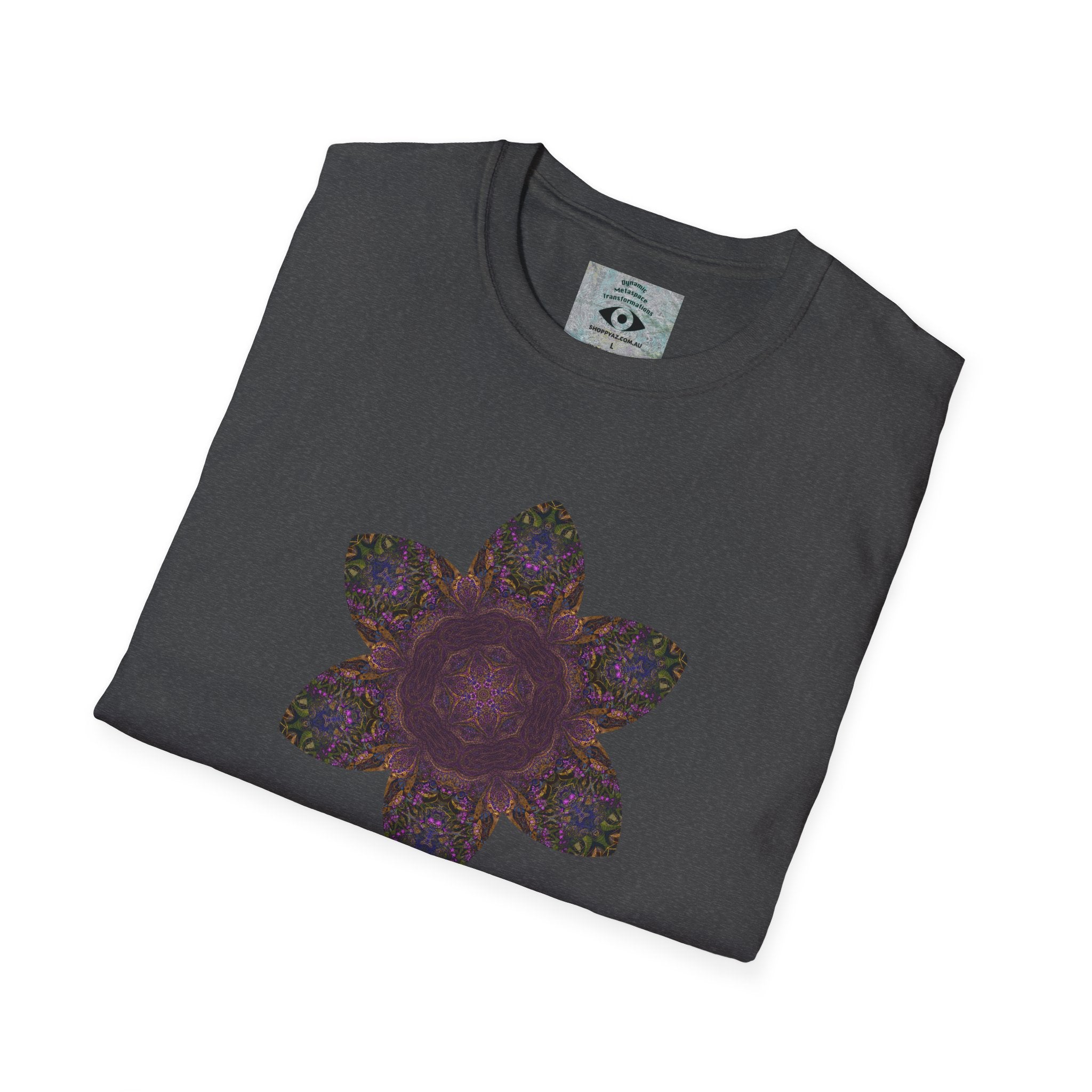 Unisex Softstyle T-Shirt - Love Light Mandalas No.3