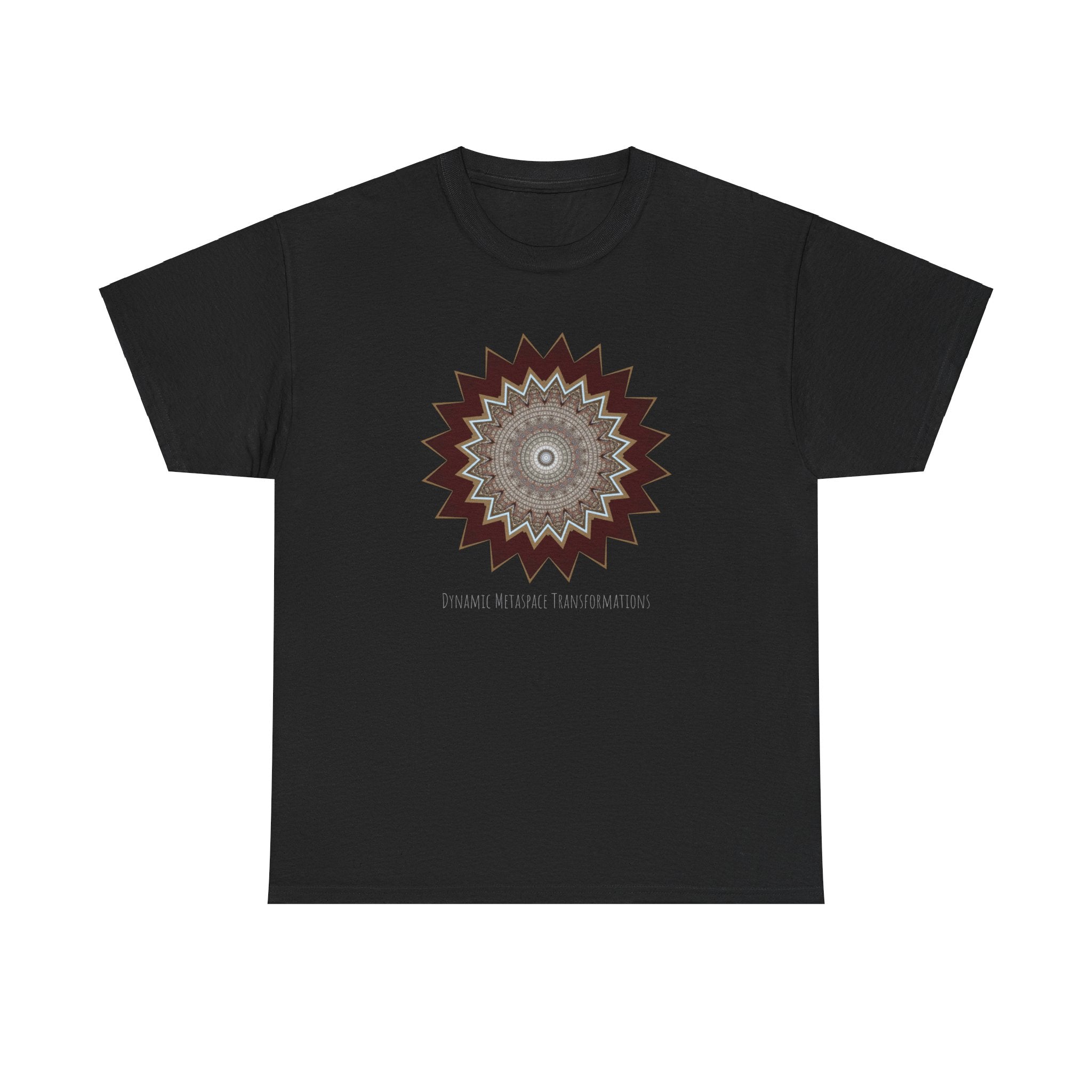 Unisex Heavy Cotton Tee - Mycelium Mandalas No.1