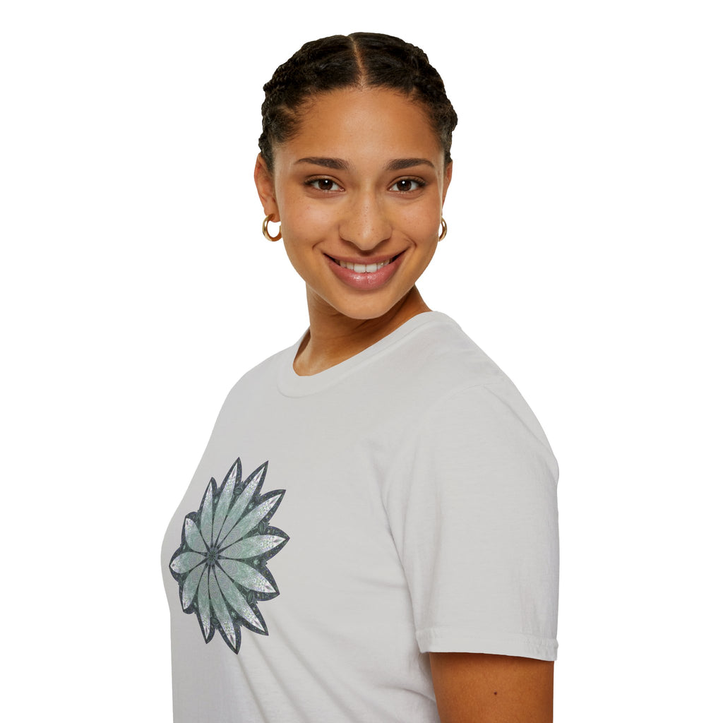 Unisex Softstyle T-Shirt - Love Light Mandalas No.22