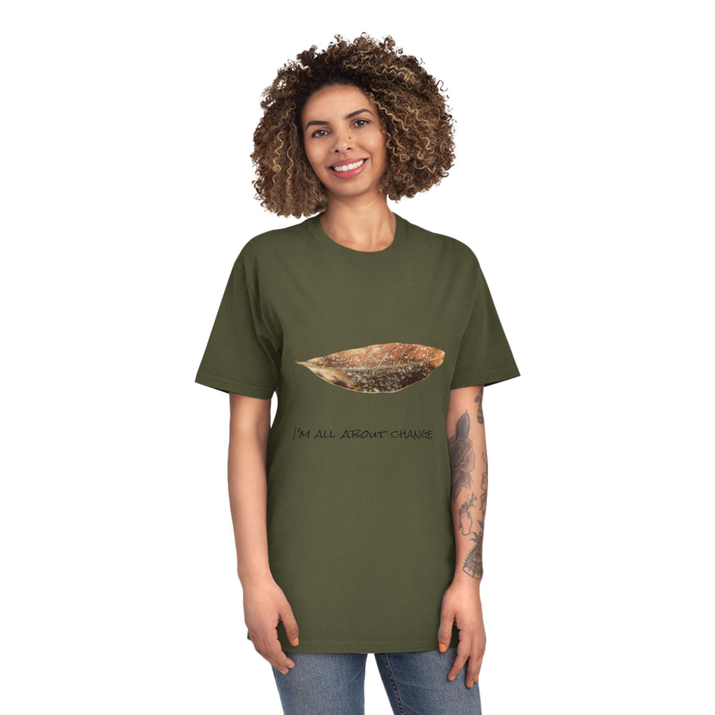 Unisex Faded Shirt - All About Change No.1