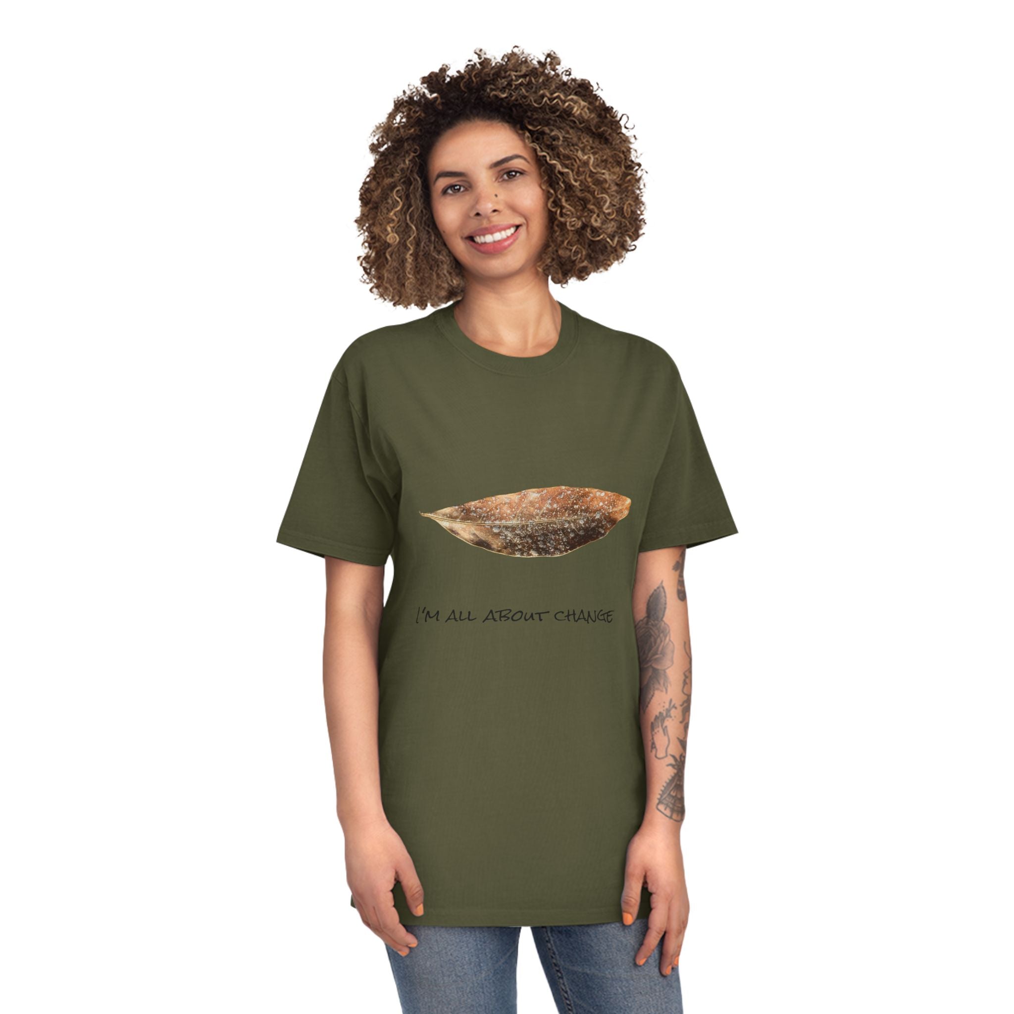 Unisex Faded Shirt - All About Change No.1