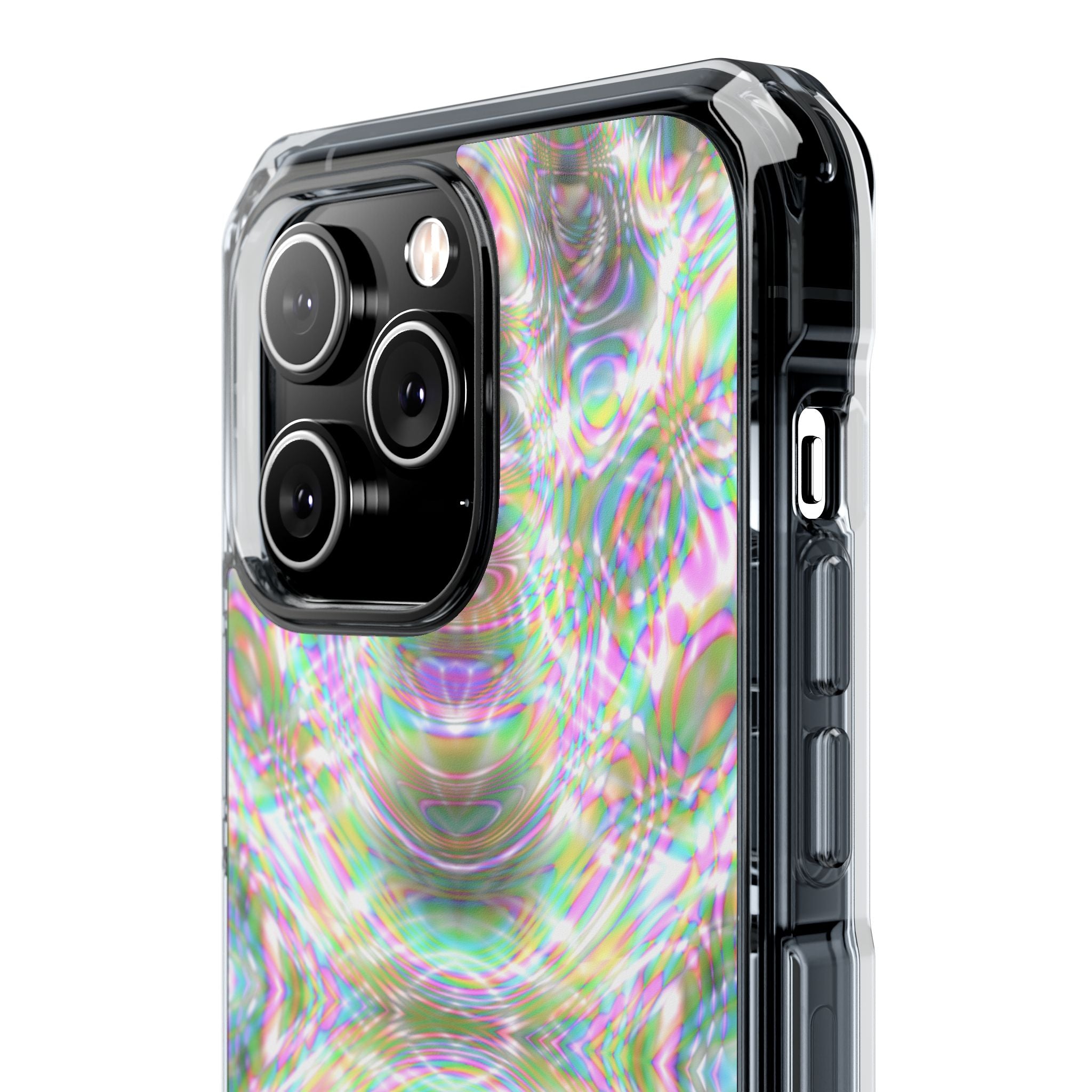 iPhone 14 Magnetic Clear Impact Case - DMT Scribe Tiles No.7