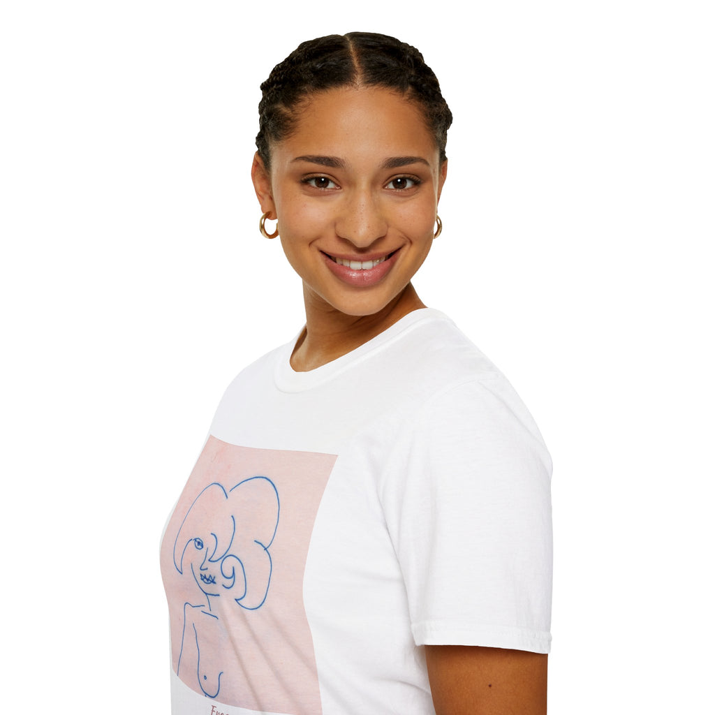 Unisex Softstyle T-Shirt - Frequent Daydreams Sketch No.45