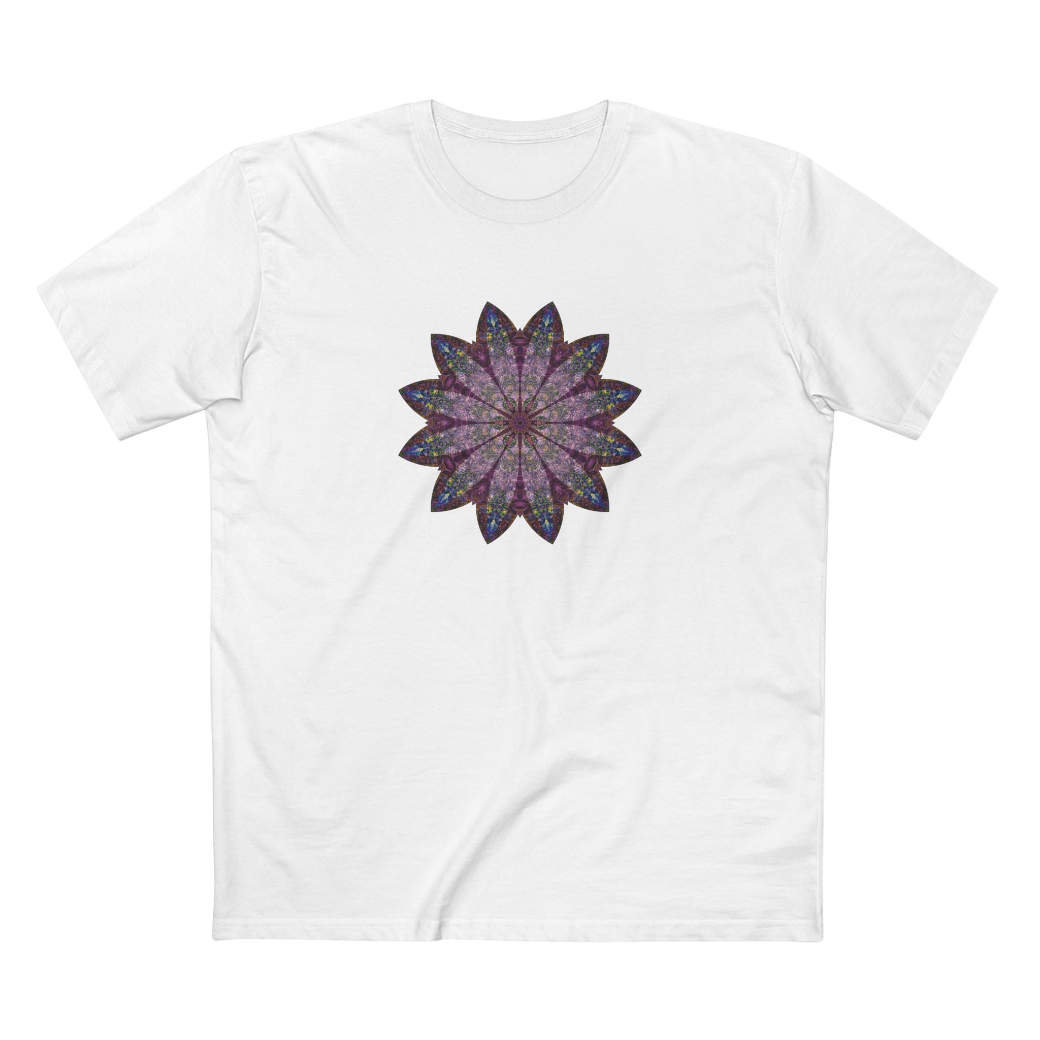 Men's Staple Tee - Love Light Mandalas No.17