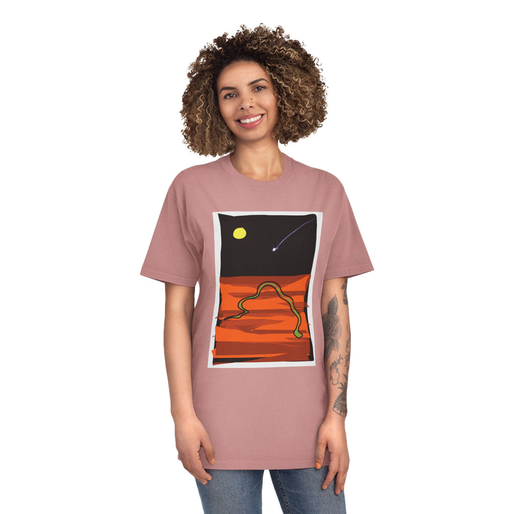 Unisex Faded Shirt -The Traveller Series (Shooting Star)