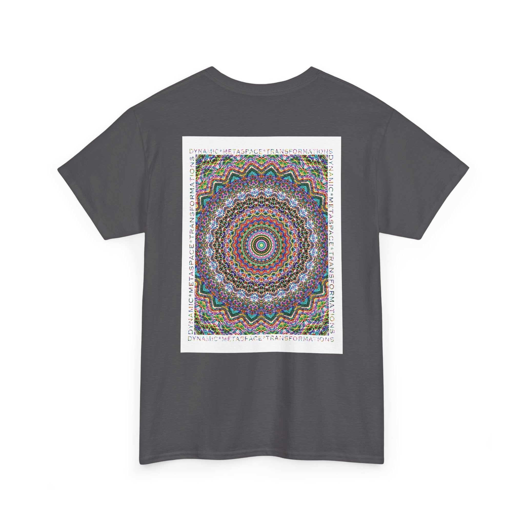 Unisex Heavy Cotton Tee (Back) - DMT Seer No.7