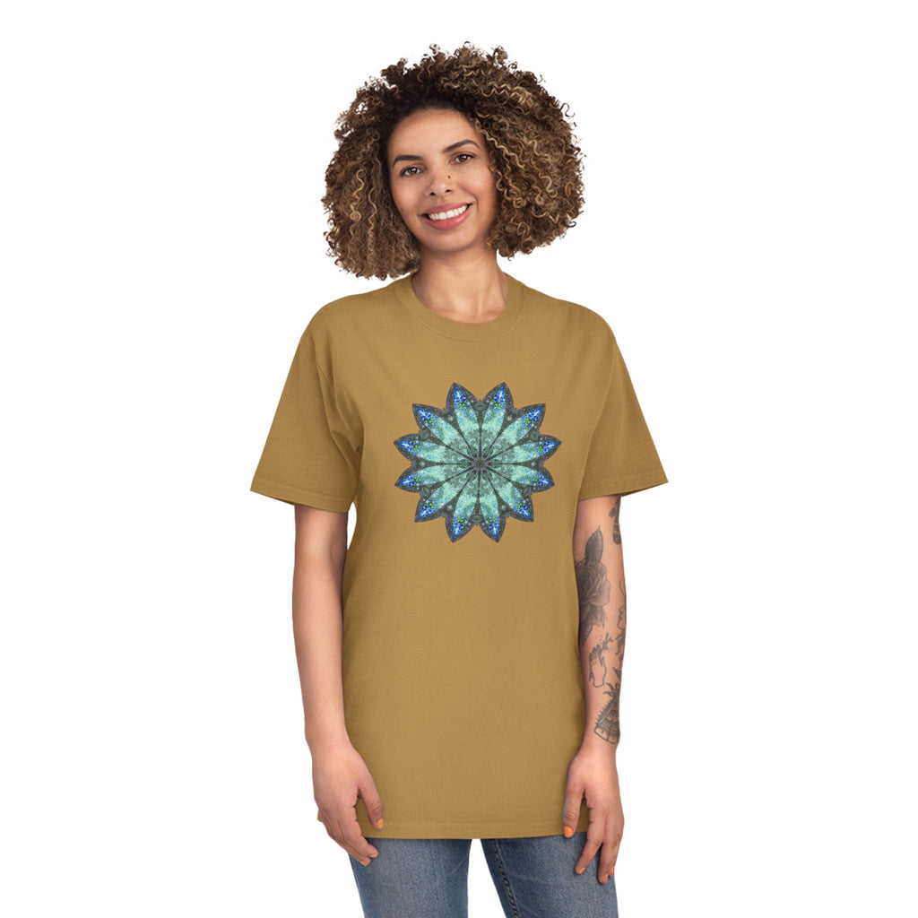 Unisex Faded Shirt - Love Light Mandalas No.20