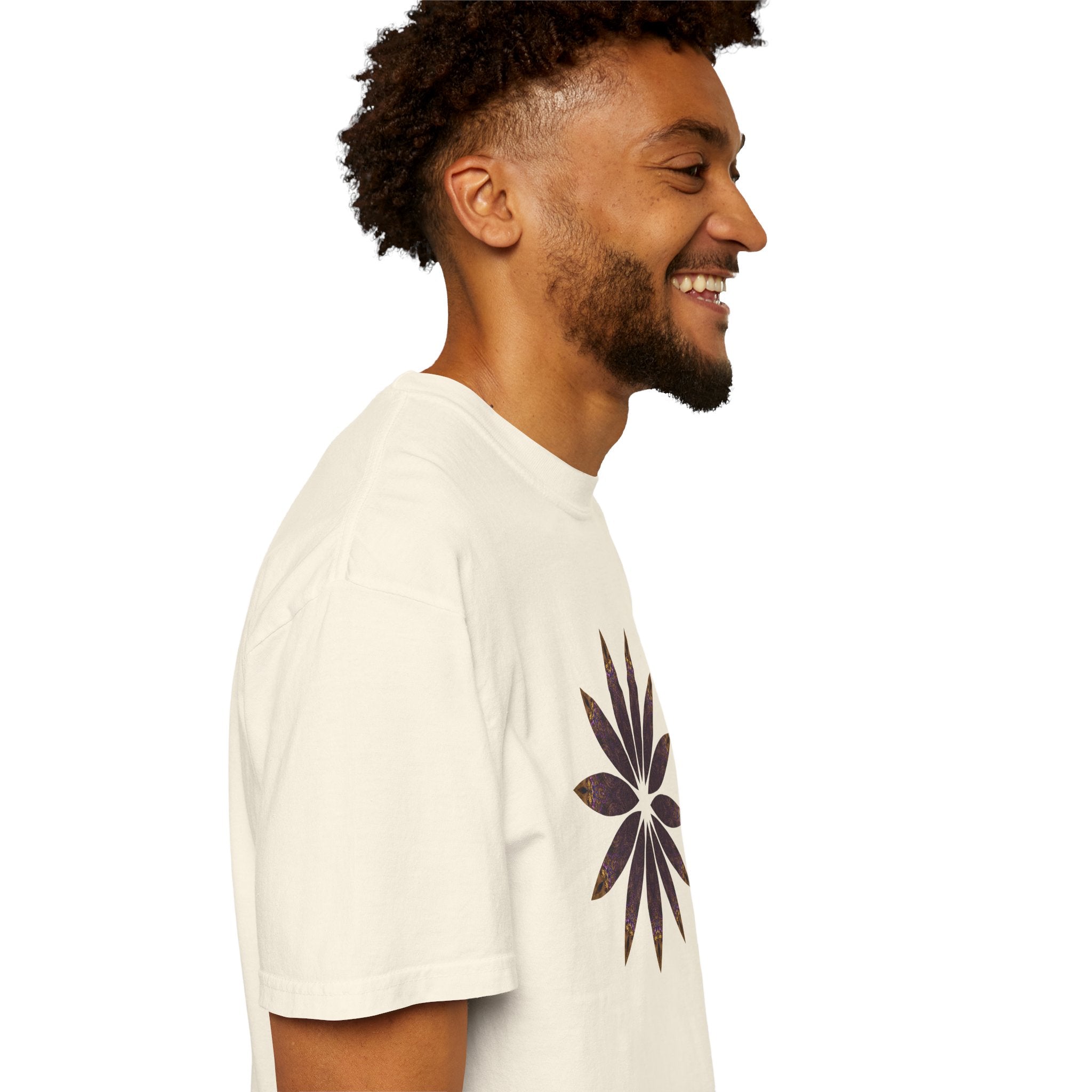 Unisex Garment-Dyed T-shirt - Love Light Mandalas No.2