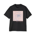 Men's Heavy Oversized Tee - Frequent Daydreams Sketch No.45