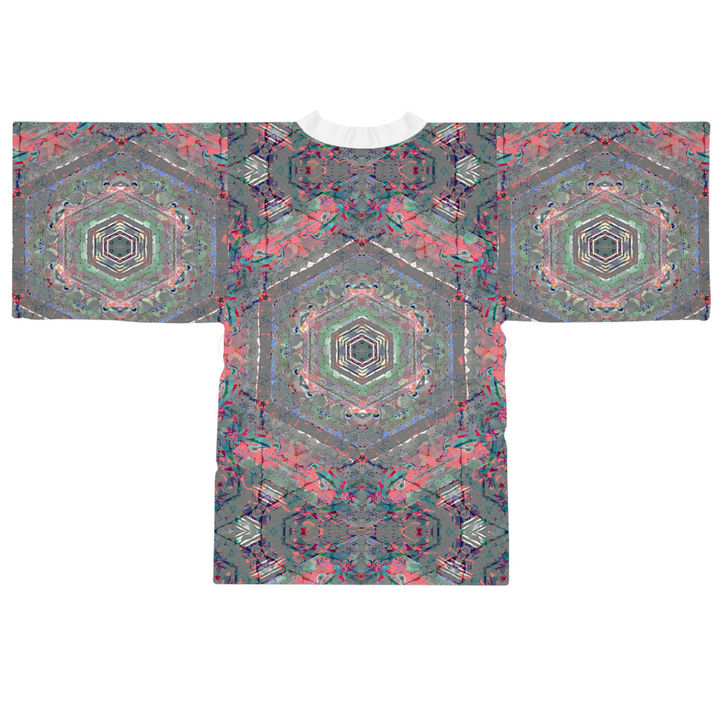 Long Sleeve Kimono Robe - DK Series No.9
