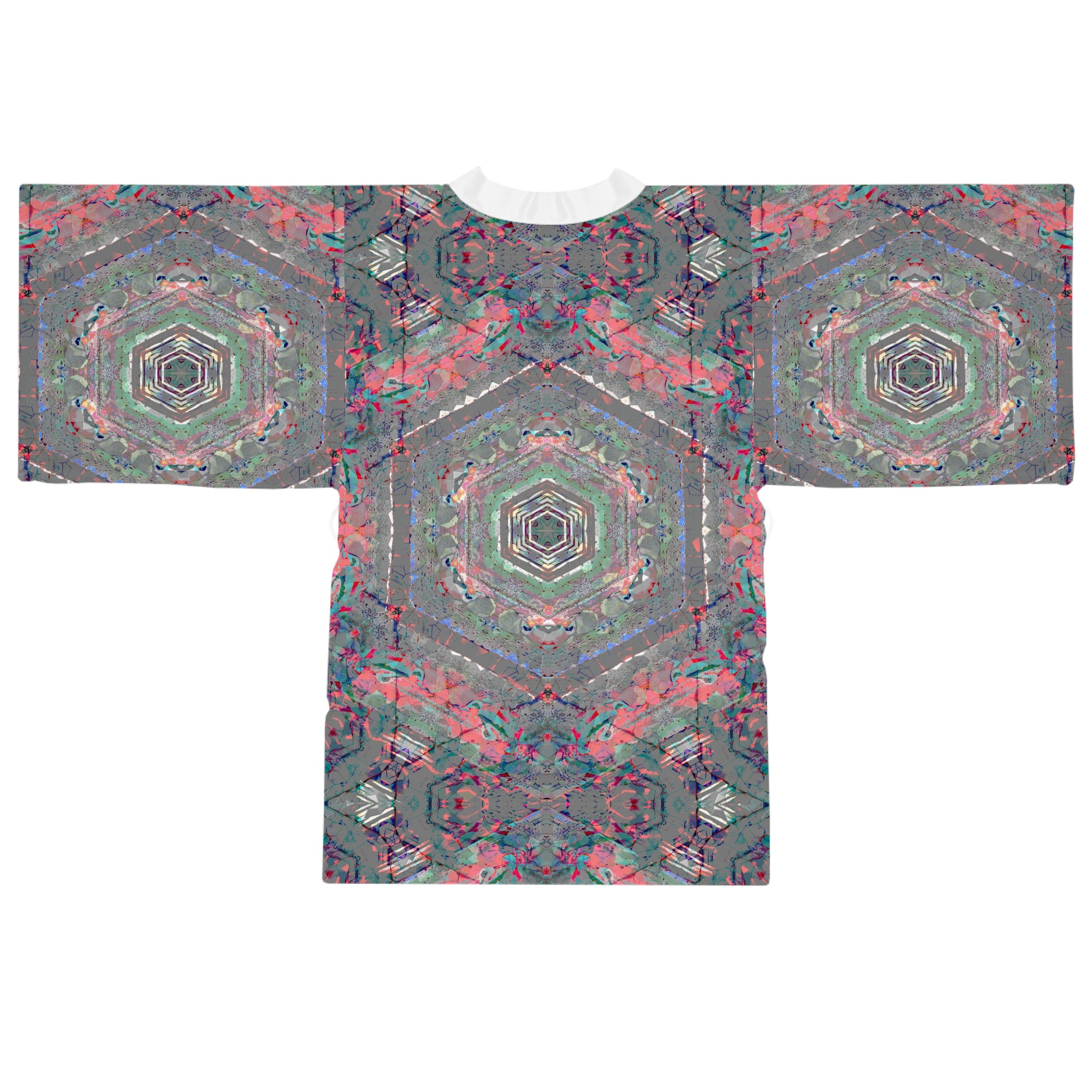 Long Sleeve Kimono Robe - DK Series No.9