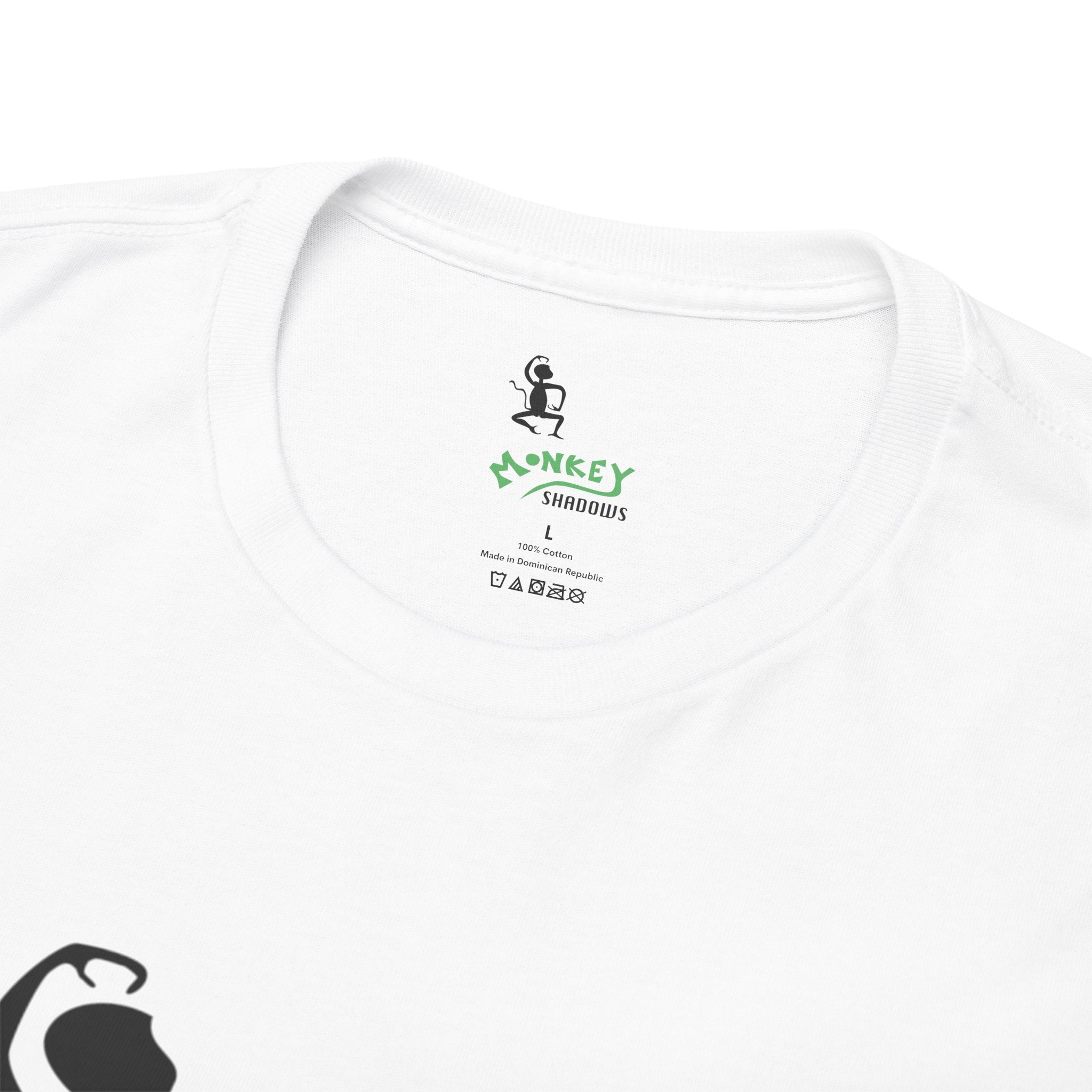 Unisex Heavy Cotton Tee - Monkey Shadows