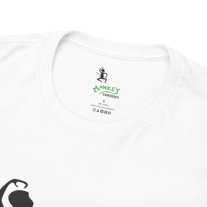 Unisex Heavy Cotton Tee - Monkey Shadows