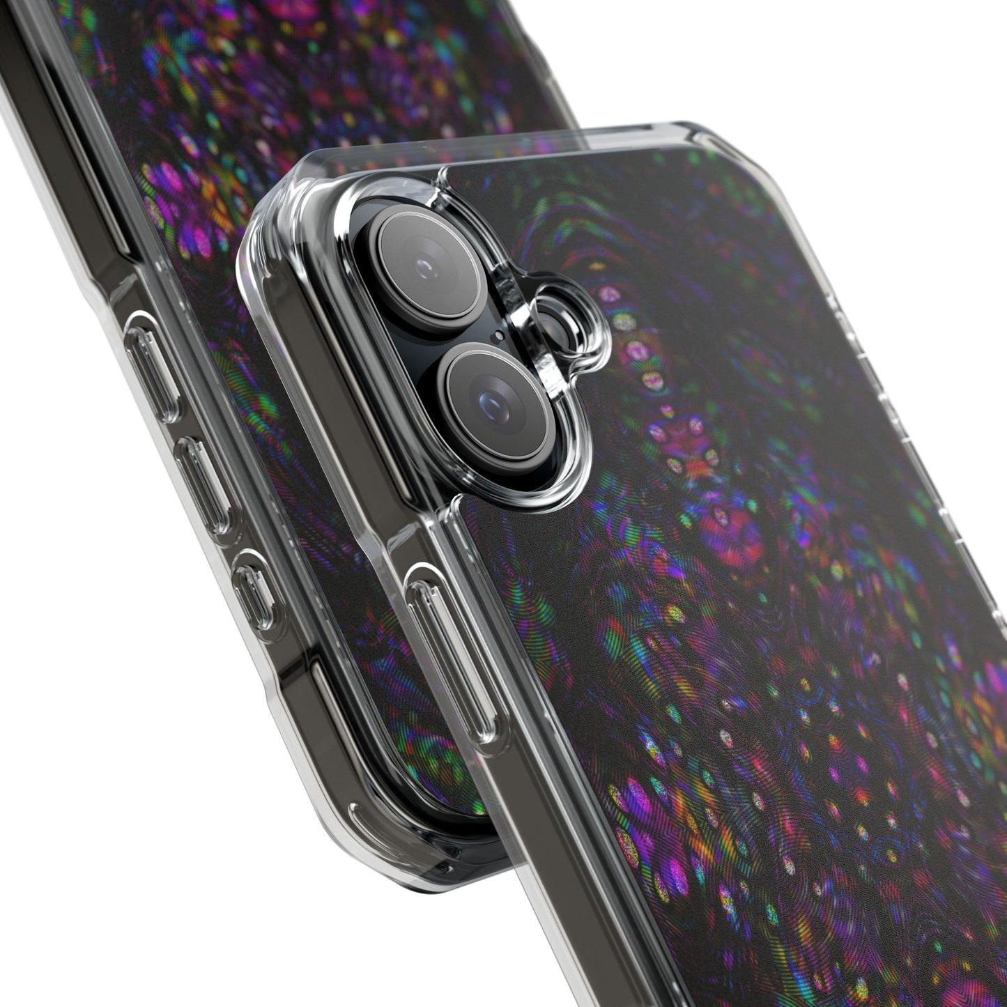 iPhone 16 Magnetic Clear Impact Case - DMT Scribe Tiles No.3
