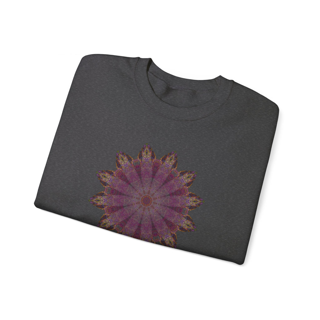Unisex Heavy Blend™ Crewneck Sweatshirt - Love Light Mandalas No.6