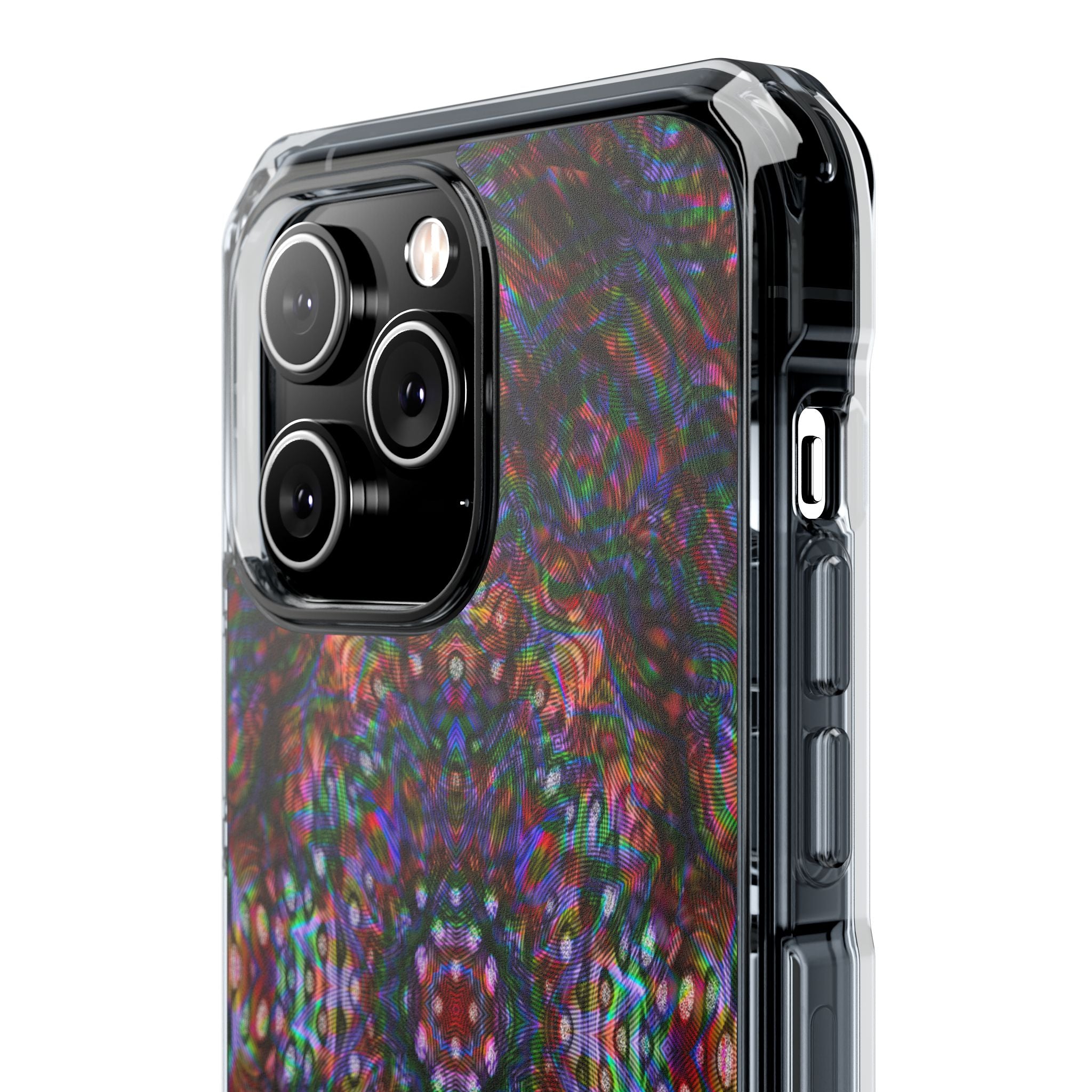 iPhone 14 Magnetic Clear Impact Case - DMT Scribe Tiles No.1