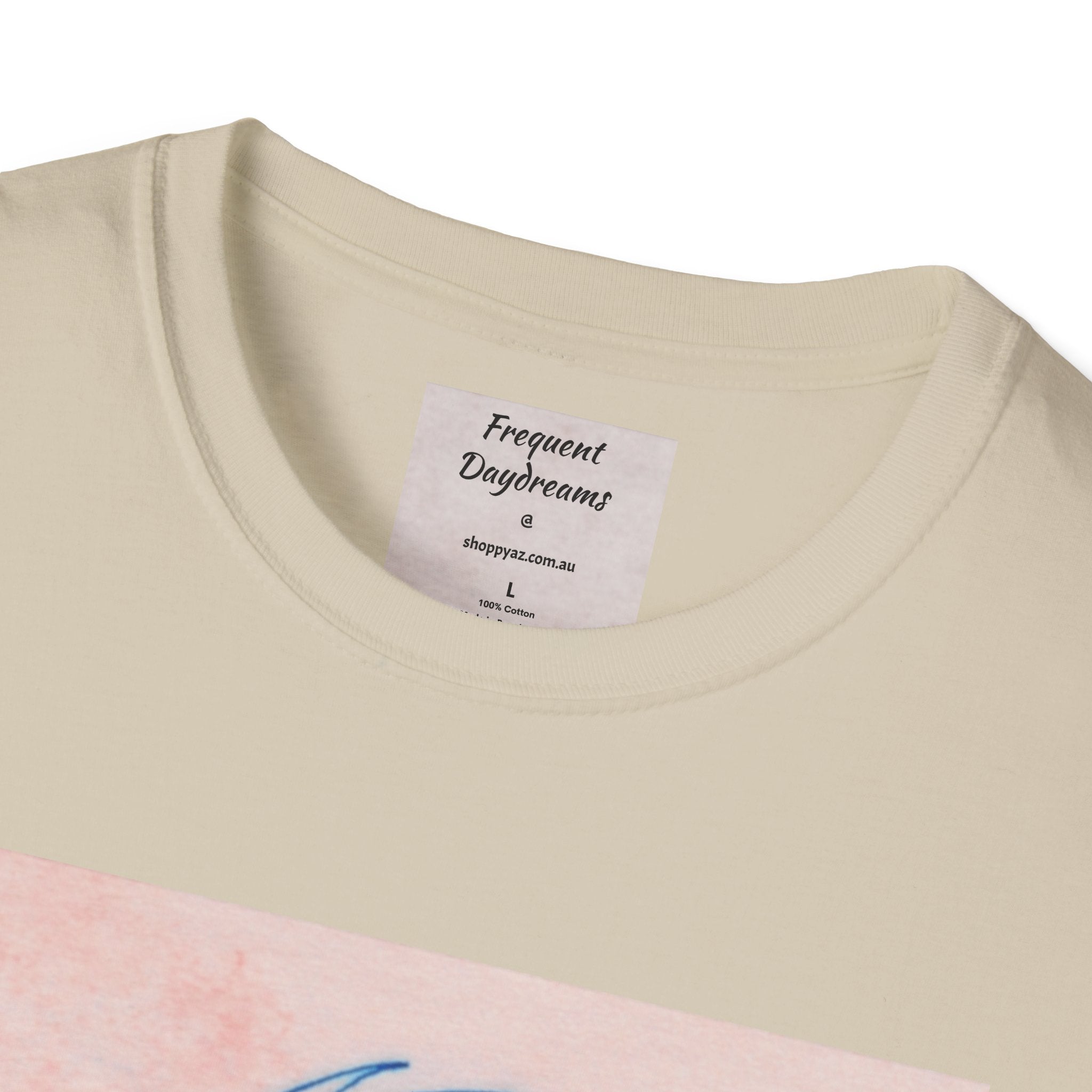 Unisex Softstyle T-Shirt - Frequent Daydreams Sketch No.46