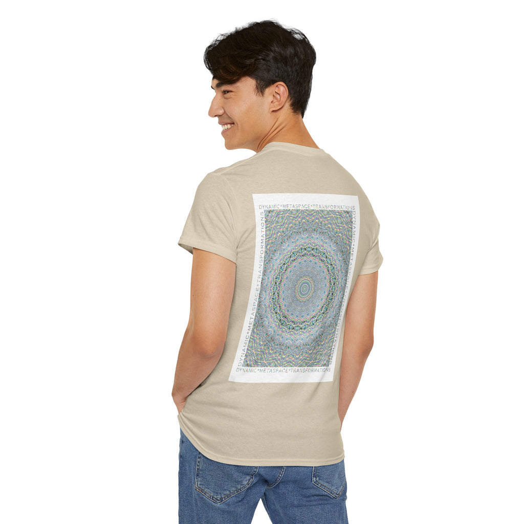 Unisex Heavy Cotton Tee (Back) - DMT Seer No.4