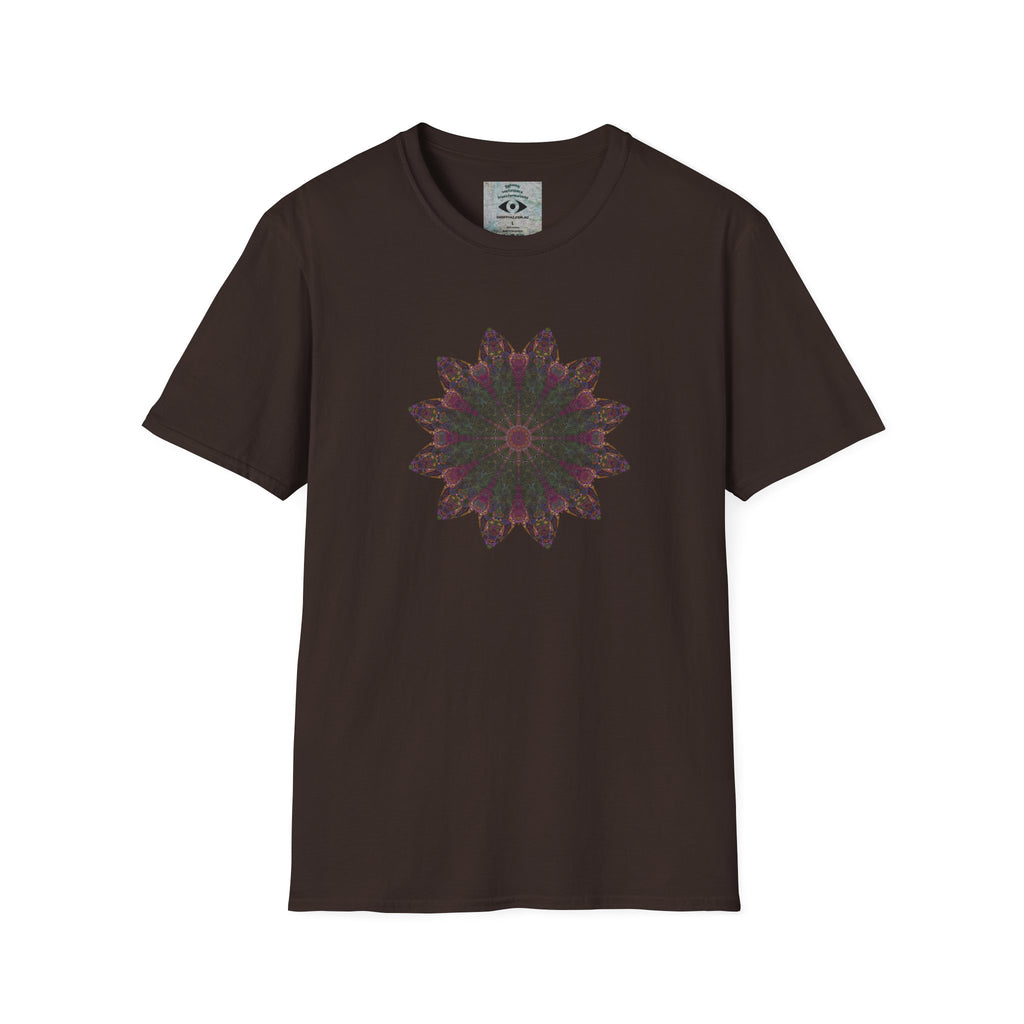 Unisex Softstyle T-Shirt - Love Light Mandalas No.7