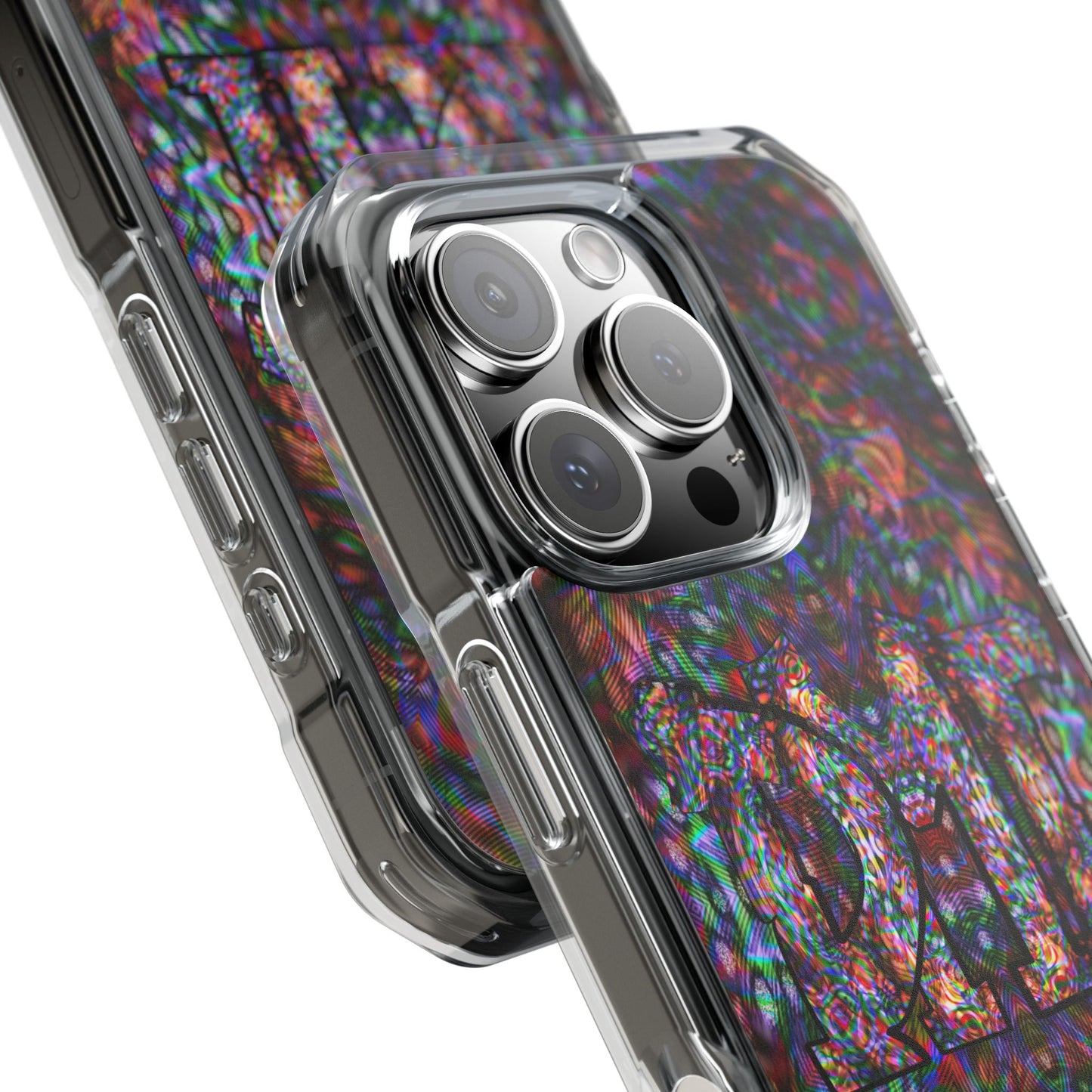iPhone 16 Magnetic Clear Impact Case - DMT Scribe No.S1T1