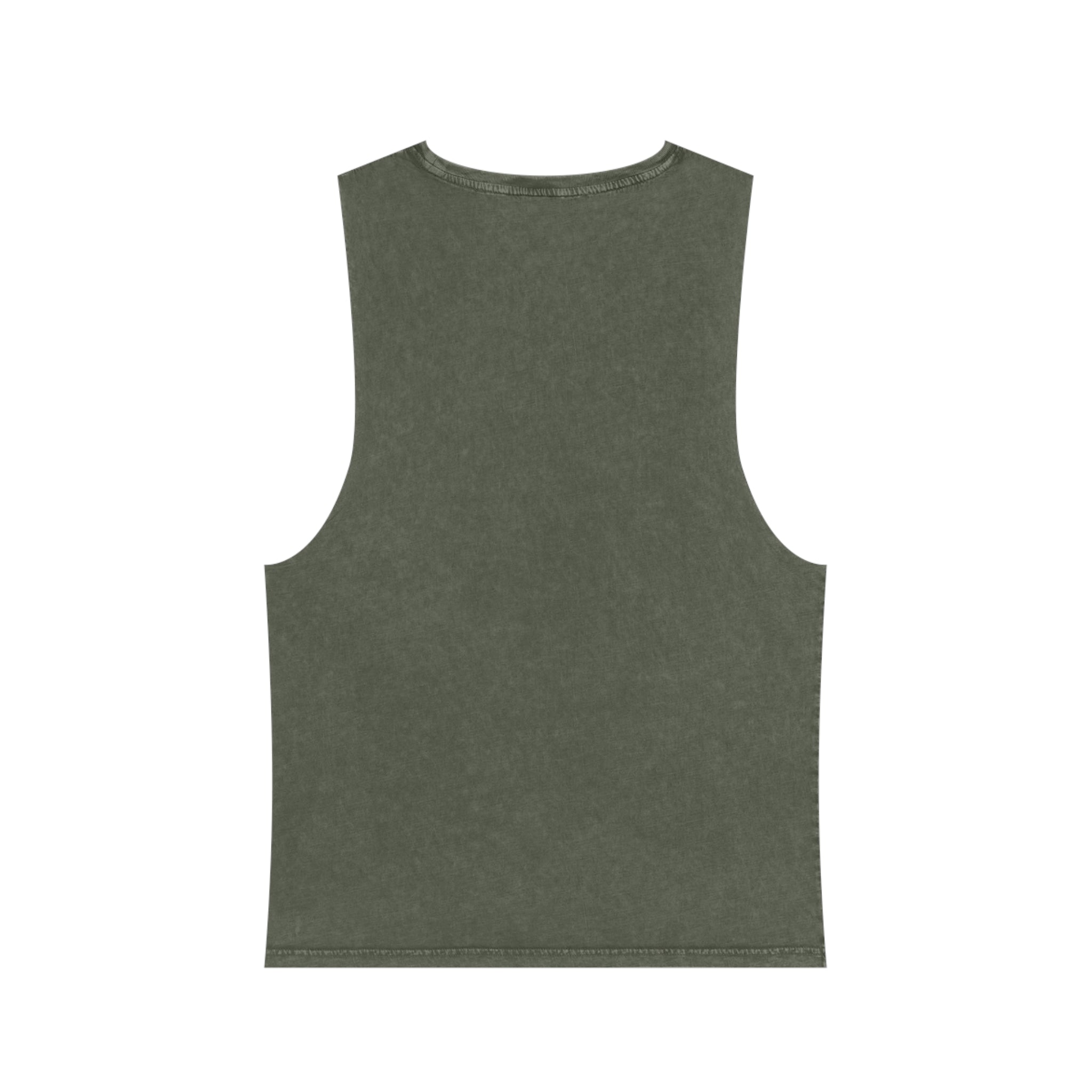 Unisex Stonewash Tank Top - Mycelium Mandalas No.1