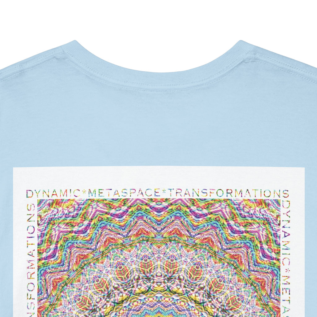 Unisex Heavy Cotton Tee (Back) - DMT Seer No.9