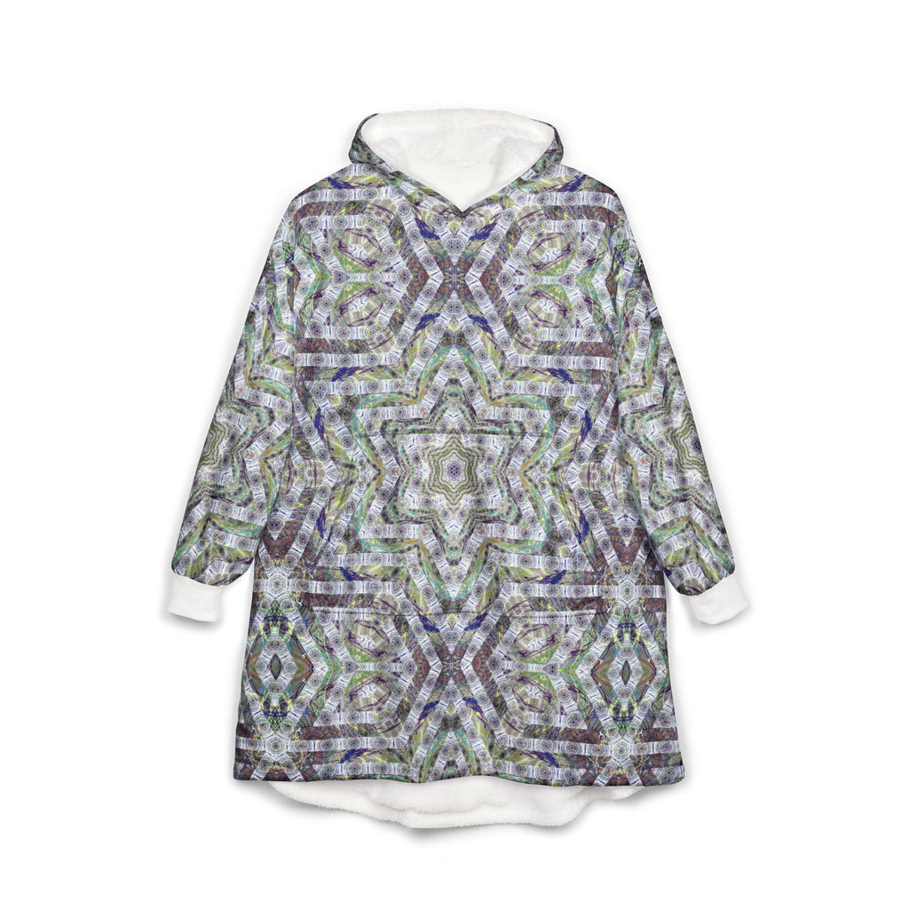 Unisex Hooded Blanket - P5 Kaleidoscopic No. 21