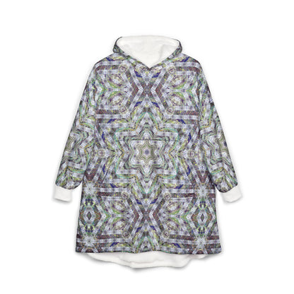 Unisex Hooded Blanket - Kaleidoscope P5 No. 21
