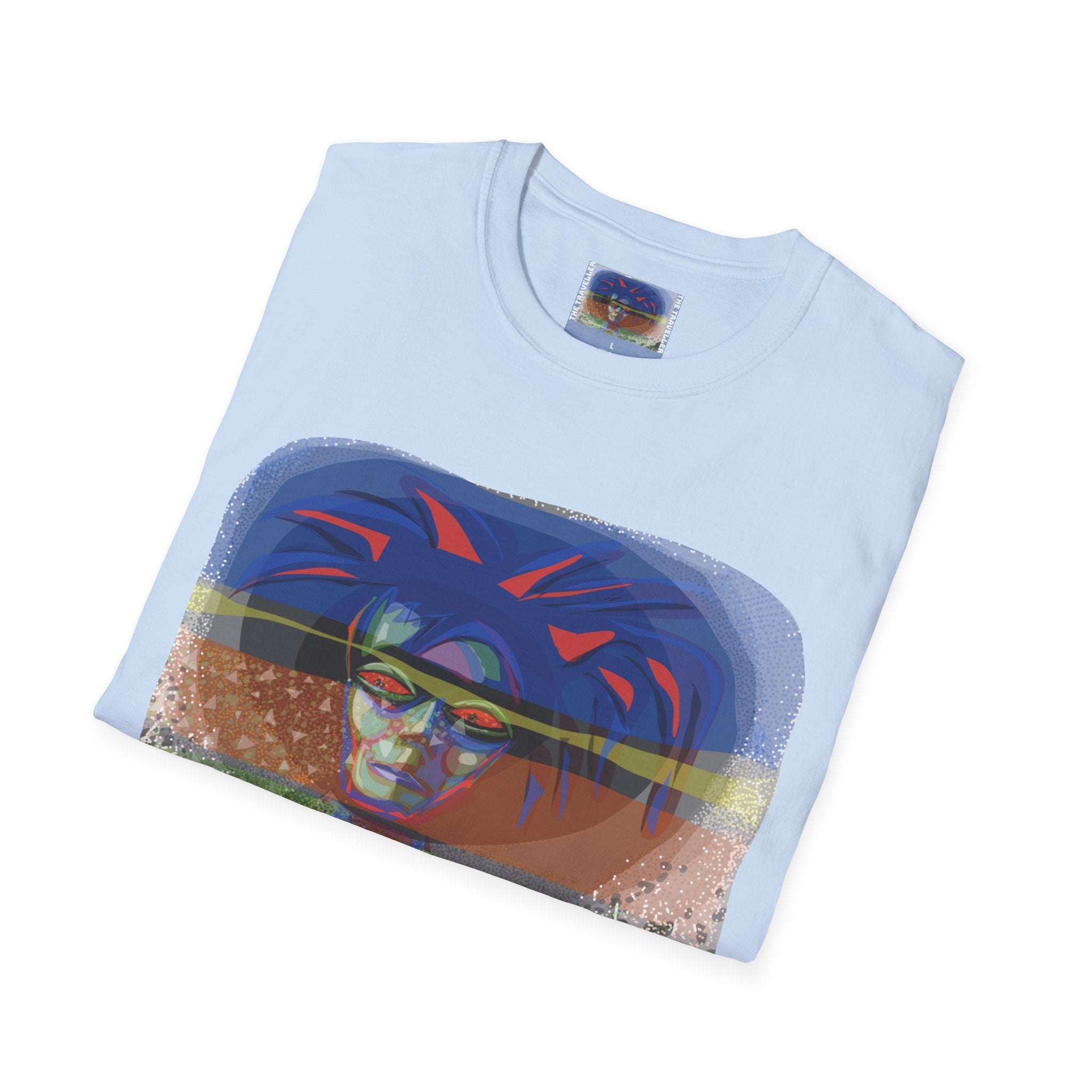 Unisex Softstyle T-Shirt - The Traveller Series (Seeing)