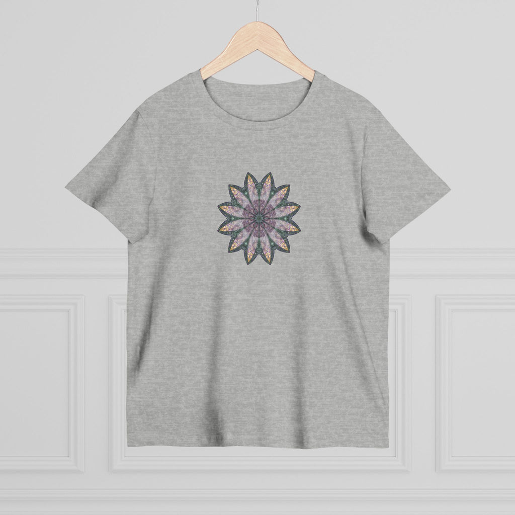 Women’s Maple Tee - Love Light Mandalas No.21