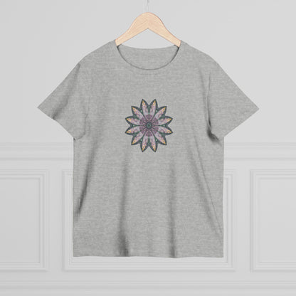 Women’s Maple Tee - Love Light Mandalas No.21