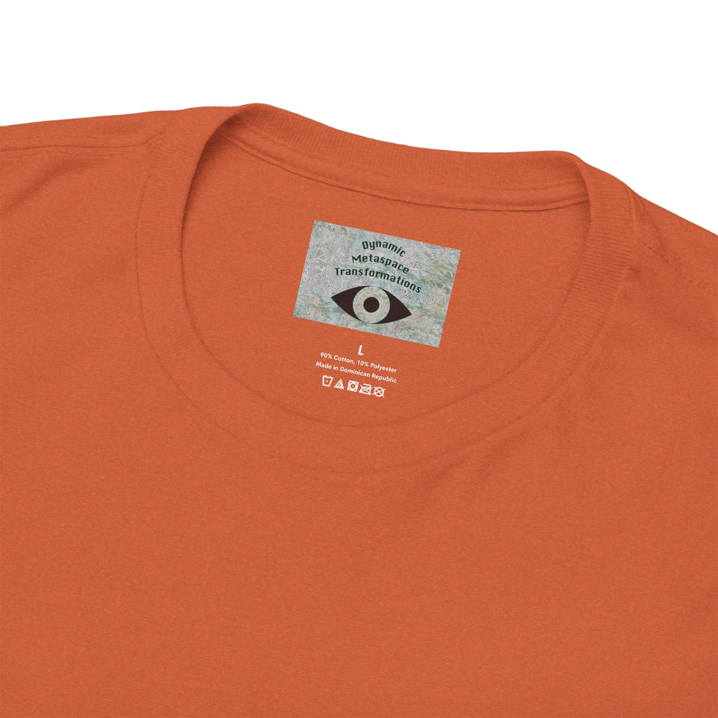 Unisex Heavy Cotton Tee (Back) - DMT Seer No.1