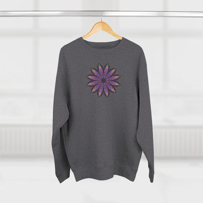 Unisex Crewneck Sweatshirt - Love Light Mandalas No.24