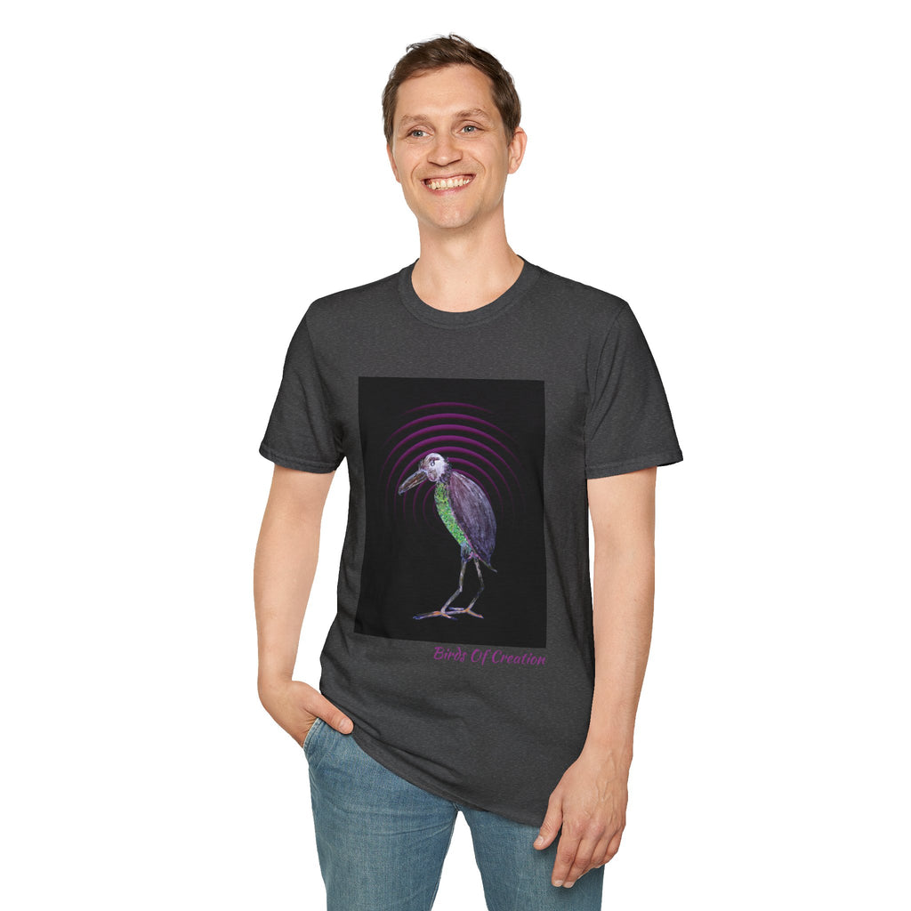 Unisex Softstyle T-Shirt - Birds Of Creation No.2b