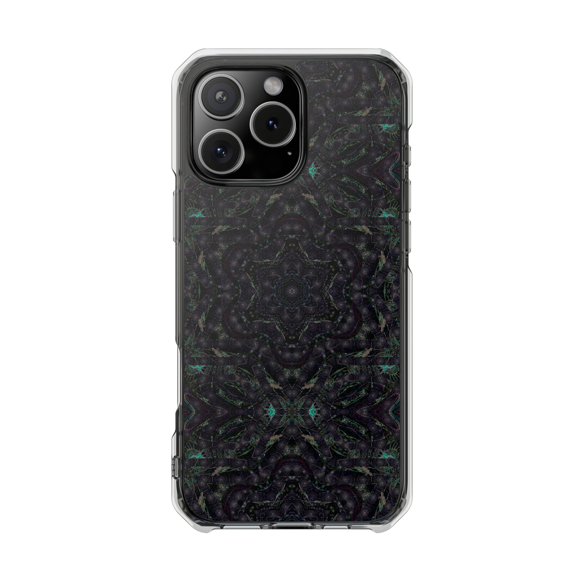 iPhone 16 Magnetic Clear Impact Case - P5 Kaleidoscopic No.31