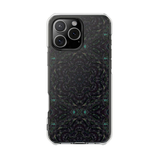 iPhone 16 Magnetic Clear Impact Case - P5 Kaleidoscopic No.31