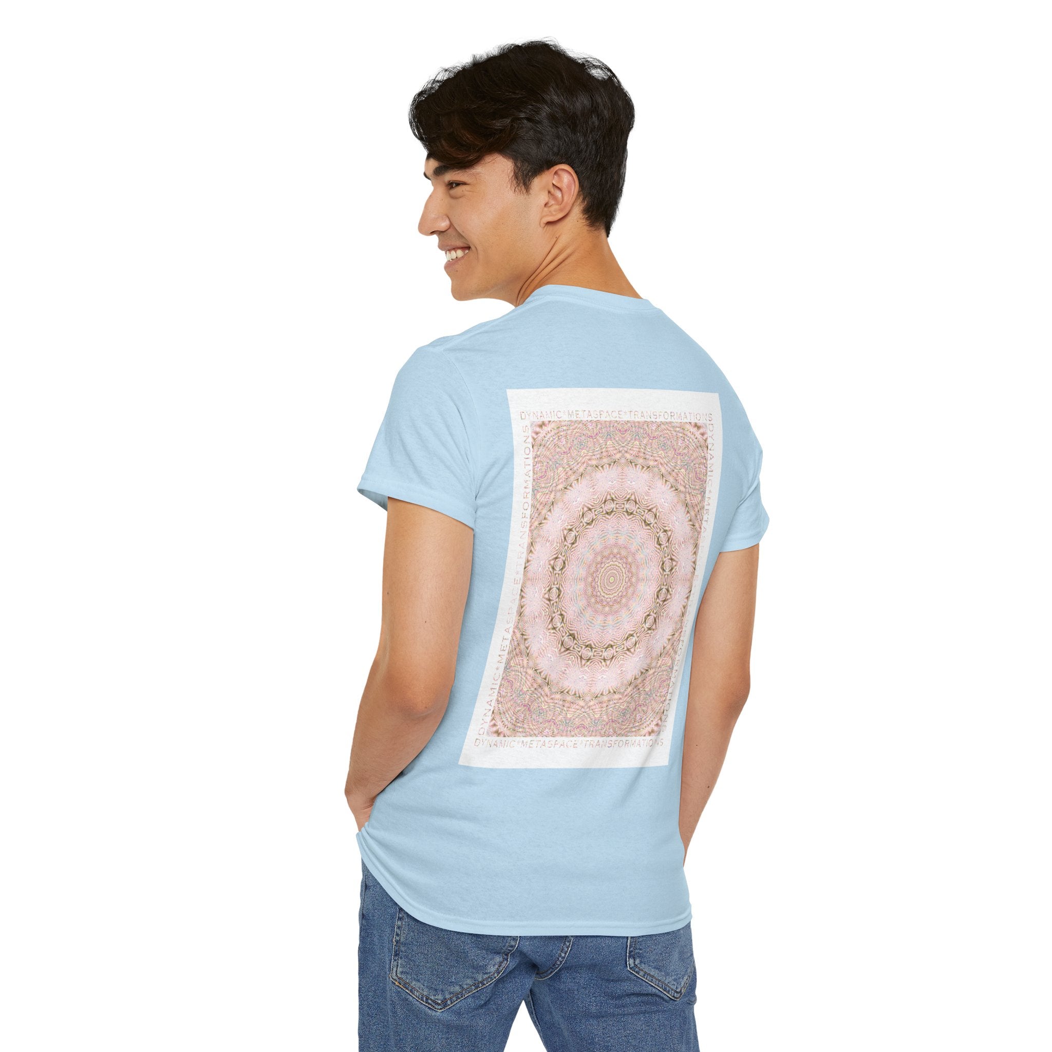Unisex Heavy Cotton Tee (Back) - DMT Seer No.5