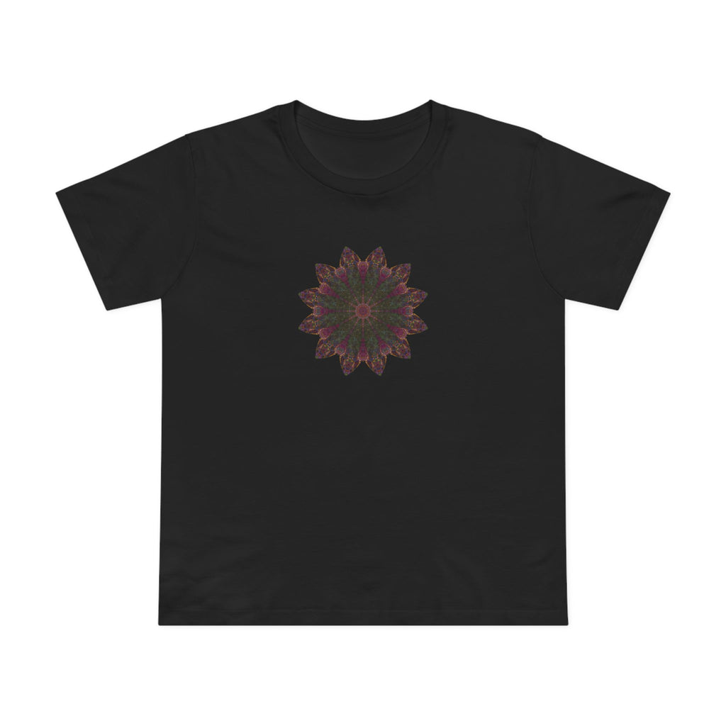 Women’s Maple Tee - Love Light Mandalas No.7