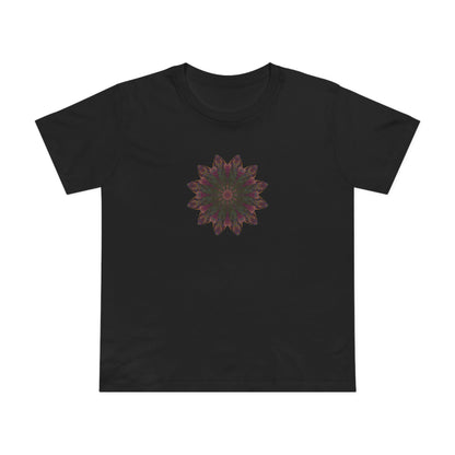 Women’s Maple Tee - Love Light Mandalas No.7