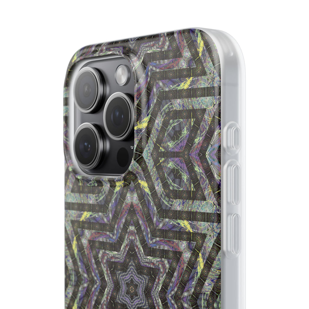 iPhone 15 Flexi Case - P5 Kaleidoscopic No.1