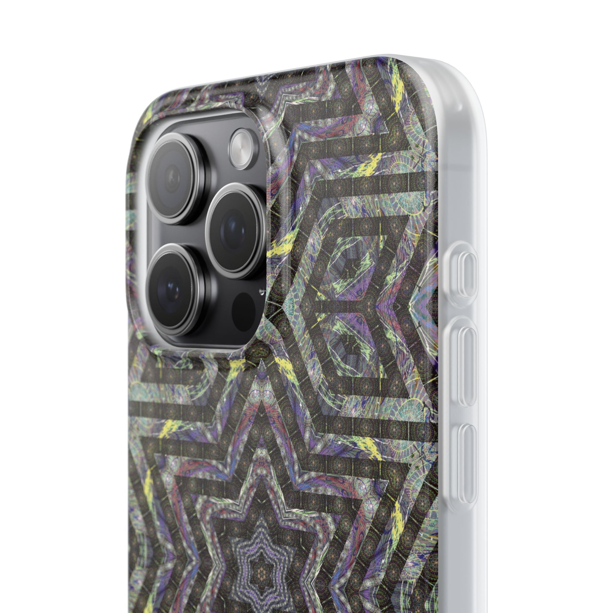 iPhone 15 Flexi Case - P5 Kaleidoscopic No.1