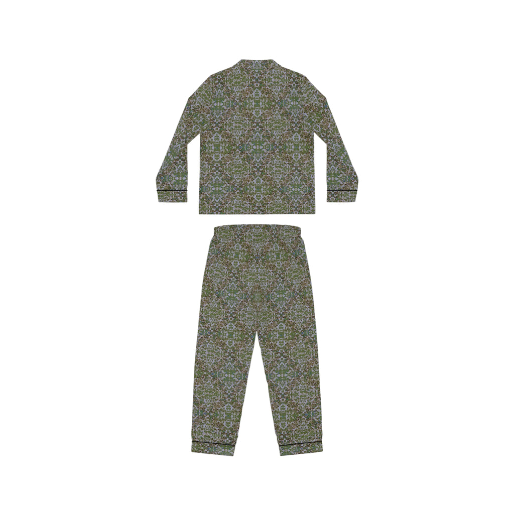Women's Satin Pajamas - Hidden Weave No.7