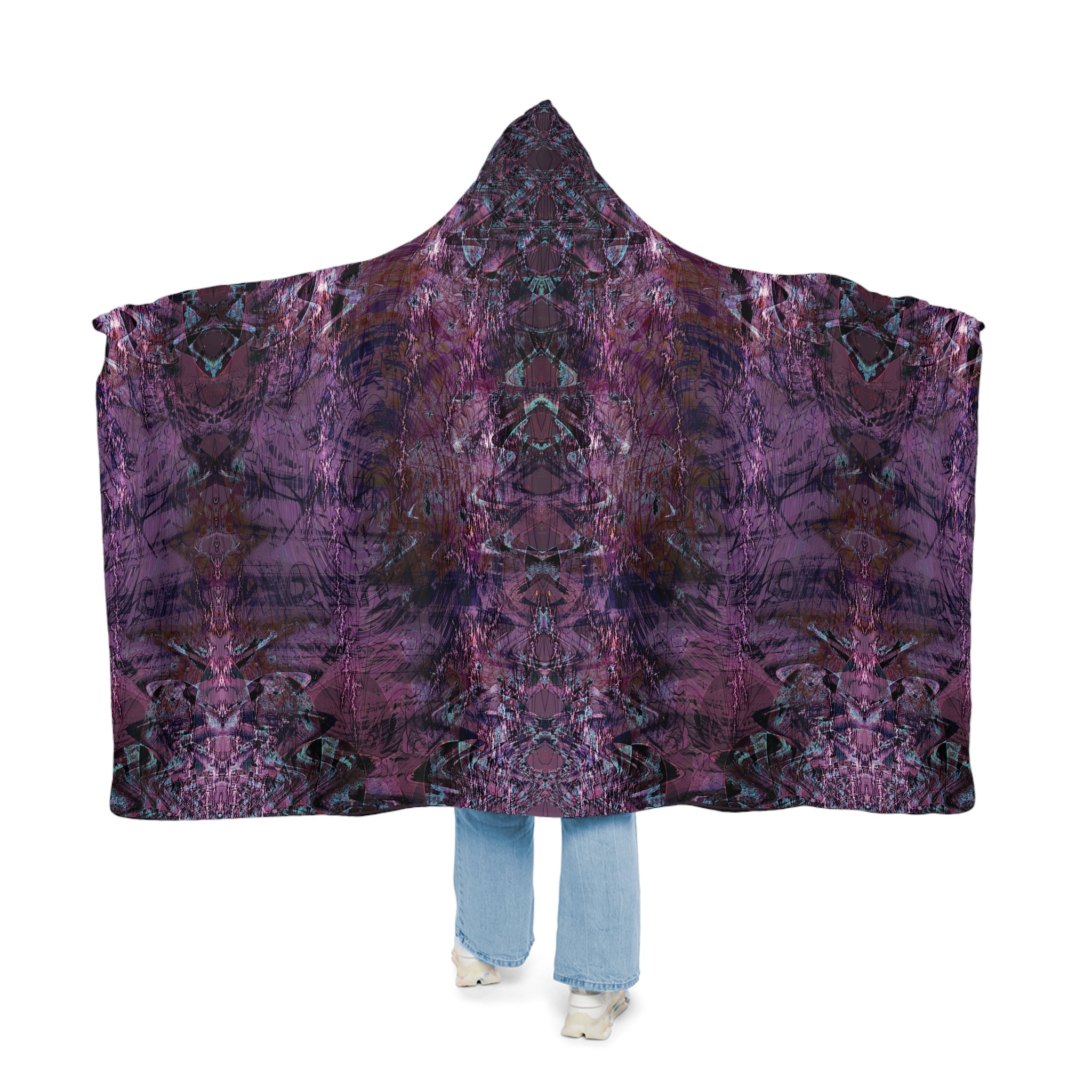 Snuggle Blanket - Love Light Fractals No.6