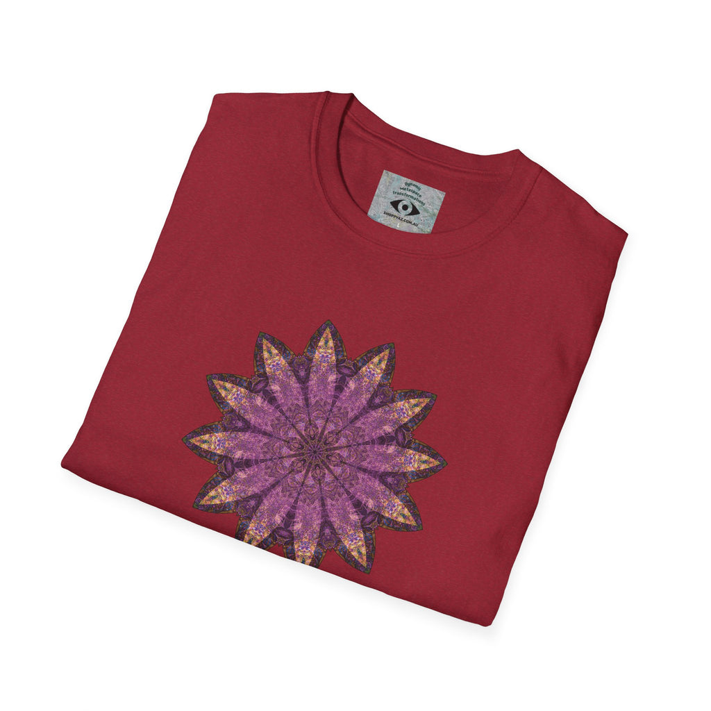 Unisex Softstyle T-Shirt - Love Light Mandalas No.16